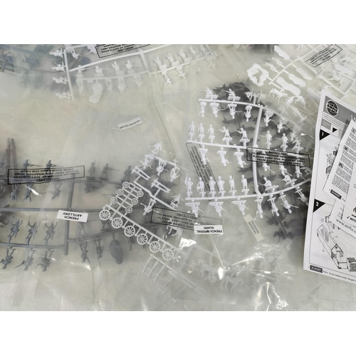 135A - Boxed AIRFIX 1:72 Scale A50048 'Battle of Waterloo 18 June 1815' Model Kit. Box Opened, Contents Sea... 