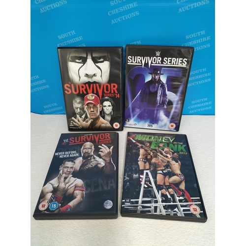 15A - Collection of 14 x Wrestling Annuals (13 x WWE 2009 - 2013 and 1 x ITV Wrestling), Posters (2), Boxe... 