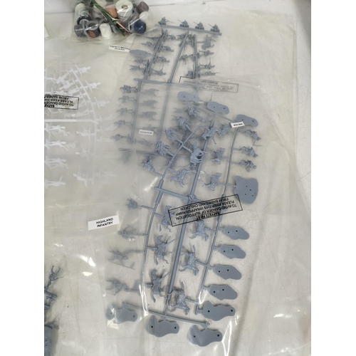 35A - Boxed AIRFIX 1:72 Scale A50048 'Battle of Waterloo 18 June 1815' Model Kit. Box Opened, Contents Sea... 