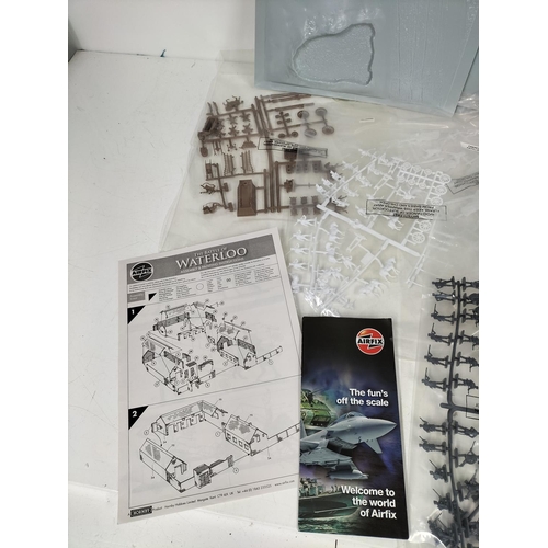 35A - Boxed AIRFIX 1:72 Scale A50048 'Battle of Waterloo 18 June 1815' Model Kit. Box Opened, Contents Sea... 