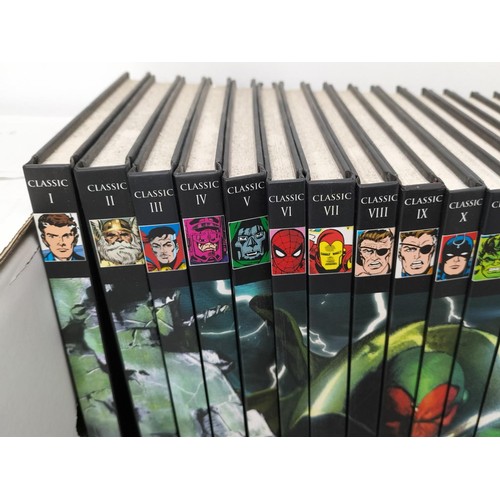 130A - Marvel Classic Ultimate Graphic Hardback Novels Nos 1 - 40 Complete.