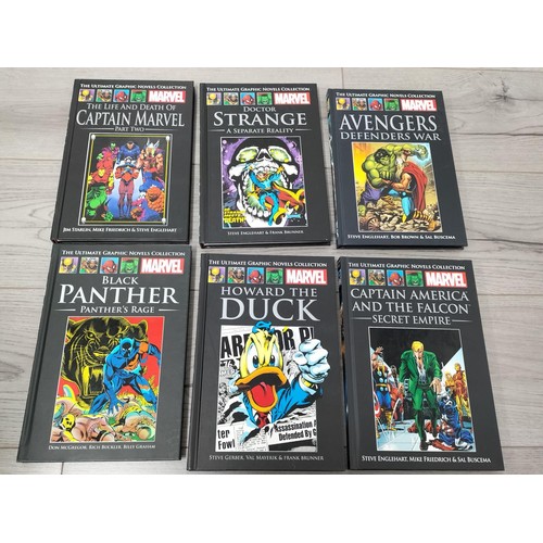 130A - Marvel Classic Ultimate Graphic Hardback Novels Nos 1 - 40 Complete.