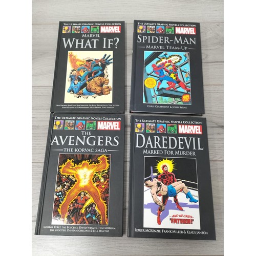 130A - Marvel Classic Ultimate Graphic Hardback Novels Nos 1 - 40 Complete.