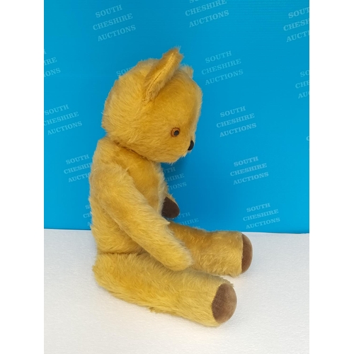 110A - Vintage Pedigree Jointed Teddy Bear. 45cm Long.