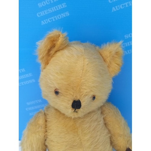 110A - Vintage Pedigree Jointed Teddy Bear. 45cm Long.