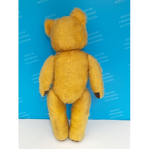 110A - Vintage Pedigree Jointed Teddy Bear. 45cm Long.