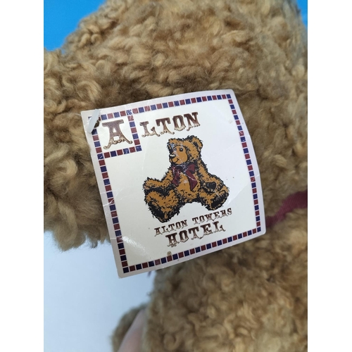 120A - Russ 'Alton Towers' 49cm Jointed Teddy Bear plus a Small 27cm Jointed Teddy Bear.