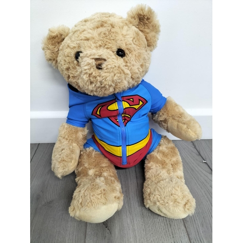 125A - Collection of Teddy Bears to include Pooh Bears (3, Harrods 'Superman' Bear, 2012 Bents Bear plus Ha... 