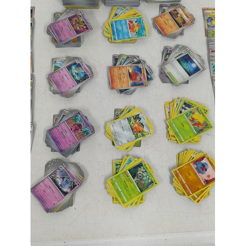 262 - Extensive Collection of over 1,000 Pokemon Cards including Holographics, Rares, Reverse Holos from V... 