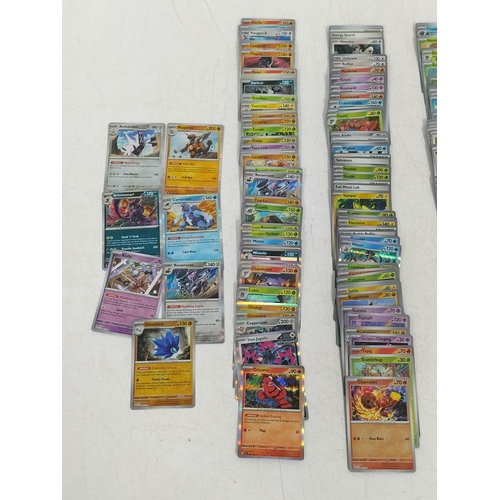264 - Large Collection of 150+ All Holographic Pokemon Cards including Black Star Rares and Reverse Holos.