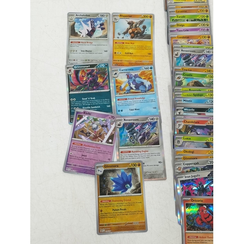 264 - Large Collection of 150+ All Holographic Pokemon Cards including Black Star Rares and Reverse Holos.