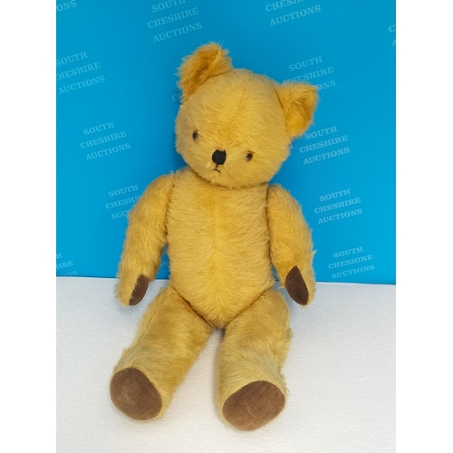 276 - Vintage Pedigree Jointed Teddy Bear. 45cm Long.