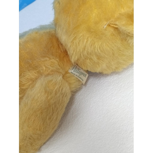 276 - Vintage Pedigree Jointed Teddy Bear. 45cm Long.