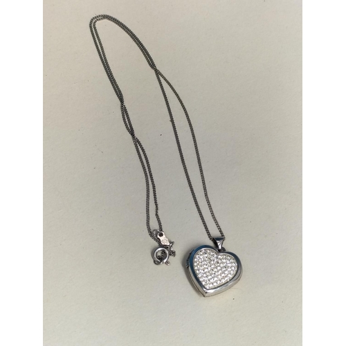 123 - Silver 925 Locket on 16