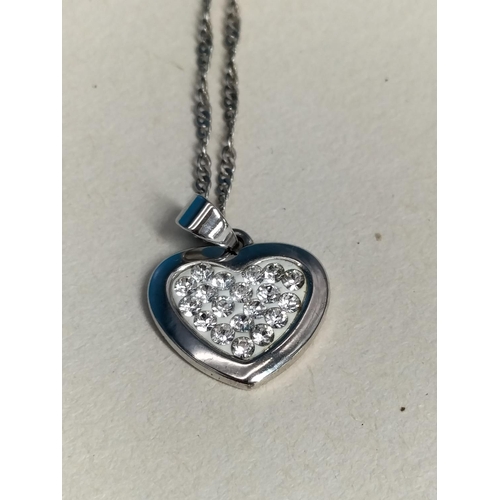 123 - Silver 925 Locket on 16