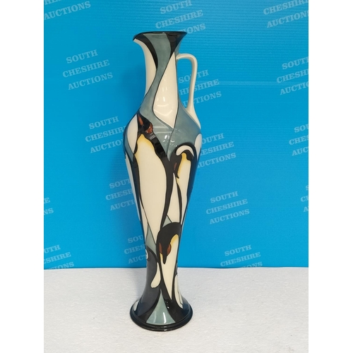 21 - Boxed Moorcroft 'Pole to Pole' 32cm Ewer by Kerry Goodwin. Dated 2007 to Base. Red Dot.