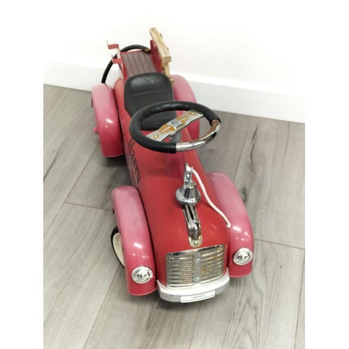 255 - Retro Style Sit on Fire Engine. 35cm High x 70cm.