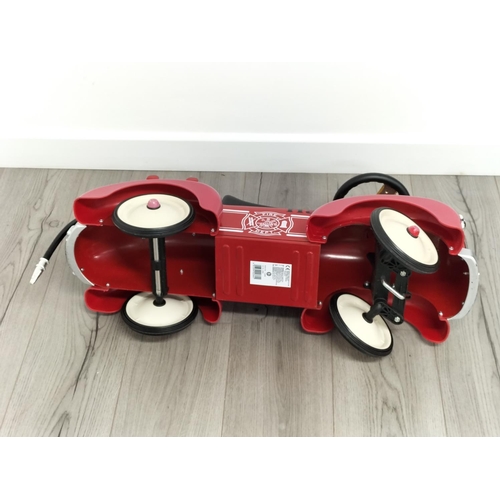 255 - Retro Style Sit on Fire Engine. 35cm High x 70cm.