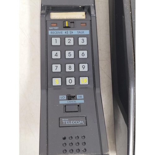 258 - Collection of Vintage 1960's Telephones plus a 1980's British Telecom Freeway Cordless Phone. All Un... 