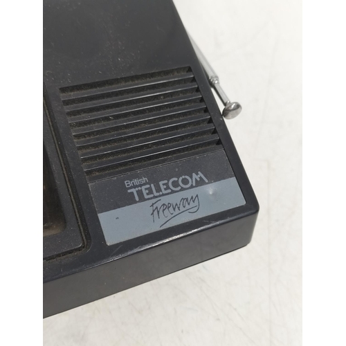 258 - Collection of Vintage 1960's Telephones plus a 1980's British Telecom Freeway Cordless Phone. All Un... 