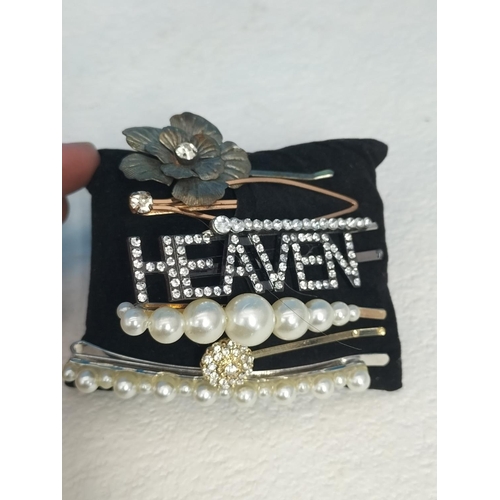 260 - Quantity of Assorted New Costume Jewellery to include Tray of Initial Rings, Stone Pendants on Chain... 