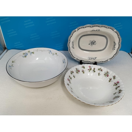 267 - Royal Albert For All Seasons 'Morning Flower' Bowl and Royal Albert 'Winsome' Bowl plus Royal Doulto... 