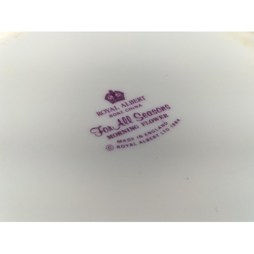 267 - Royal Albert For All Seasons 'Morning Flower' Bowl and Royal Albert 'Winsome' Bowl plus Royal Doulto... 