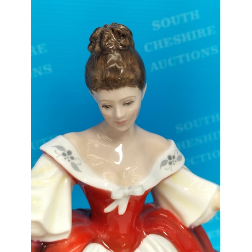 270 - Royal Doulton Lady Figures (2), 'Soiree' HN 2312 and 'Sara' HN 2265. Tallest 24cm.