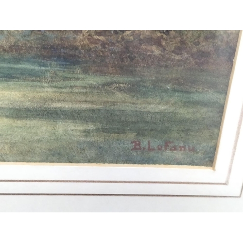 271 - Framed Landscape Watercolour by Brinsley Le Fanu (1854-1929). Signed Bottom Right. 49cm x 41cm.