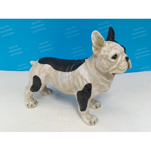 272 - Resin French Bulldog Figure. 23cm High x 28cm.