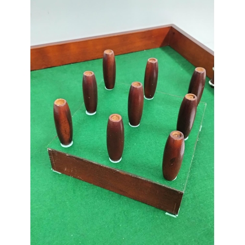 278 - Table/Bar Skittles. Table 80cm x 60cm. Collection Only.