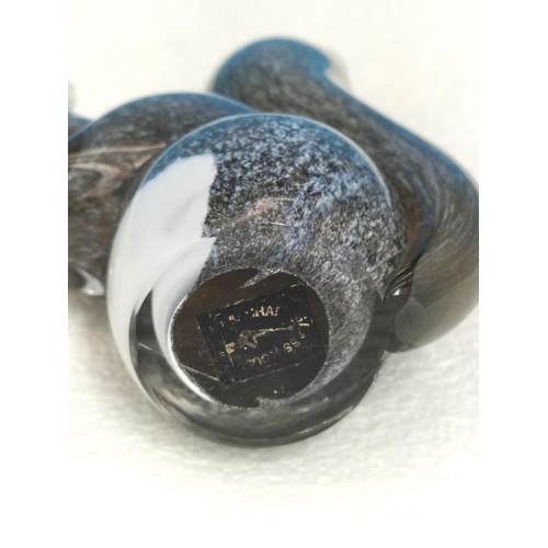 279 - Langham Glass Figure of a Squirrel. 13cm High.