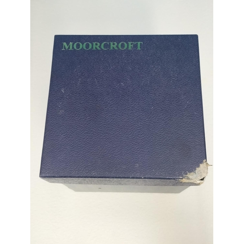 33 - Boxed Moorcroft Collectors Club 'Arctic Tundra' 16cm Lidded Ginger Jar by Sian Leeper 2006. Red Dot