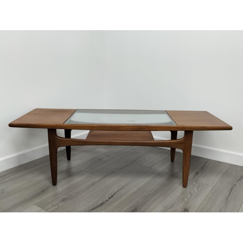 58 - Mid Century Victor Wilkins for G Plan Fresco Coffee Table. 42cm High, 150cm x 50cm. Collection Only.
