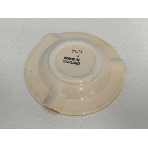 60 - Bursley Ware Charlotte Rhead Tubelined Rectangular Trinket Box (6.5cm High, 12.5cm x 9cm) A/F to Cor... 