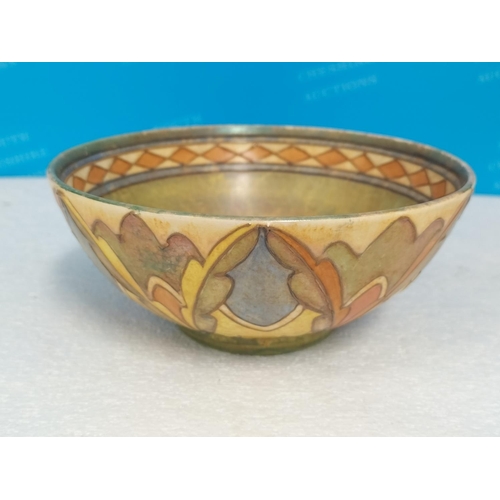 60 - Bursley Ware Charlotte Rhead Tubelined Rectangular Trinket Box (6.5cm High, 12.5cm x 9cm) A/F to Cor... 