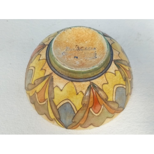 60 - Bursley Ware Charlotte Rhead Tubelined Rectangular Trinket Box (6.5cm High, 12.5cm x 9cm) A/F to Cor... 