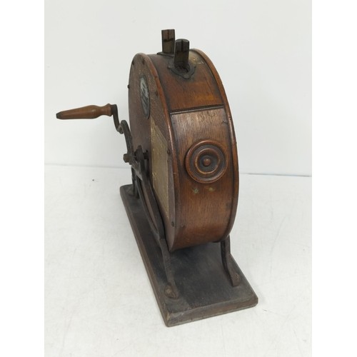 55 - Victorian Crowden & Garrod Ltd 'The London Knife Cleaner'. 39cm High, 36cm Diameter.