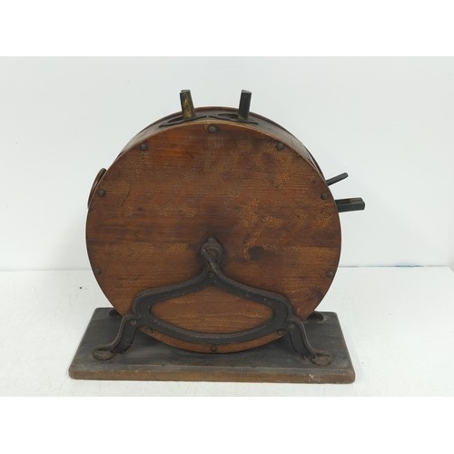 55 - Victorian Crowden & Garrod Ltd 'The London Knife Cleaner'. 39cm High, 36cm Diameter.