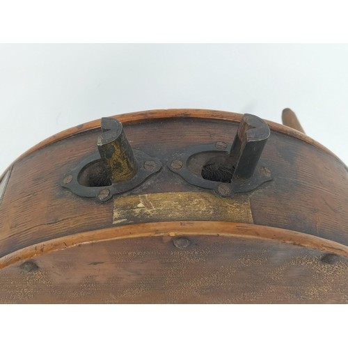 55 - Victorian Crowden & Garrod Ltd 'The London Knife Cleaner'. 39cm High, 36cm Diameter.