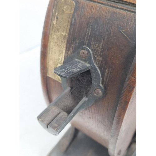 55 - Victorian Crowden & Garrod Ltd 'The London Knife Cleaner'. 39cm High, 36cm Diameter.