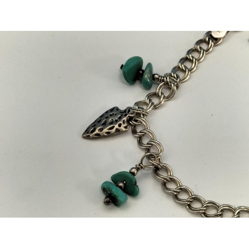 153 - 925 Silver and Turquoise 7