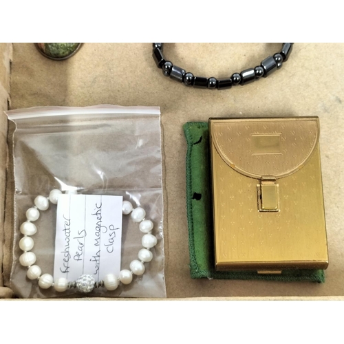 156 - Collection of Mixed Costume Jewellery to include 12 x Heamitite Necklaces and 3 x Bracelets, Silver ... 