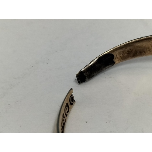 157 - Scrap 9ct Gold 375 Ring. Weight 3.8 Grams