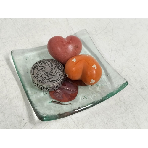 16 - Collection of Mixed Items to include Edinburgh Crystal Decanter, Hand Mirror, Figures, etc.