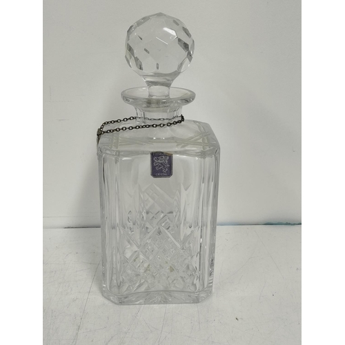 16 - Collection of Mixed Items to include Edinburgh Crystal Decanter, Hand Mirror, Figures, etc.