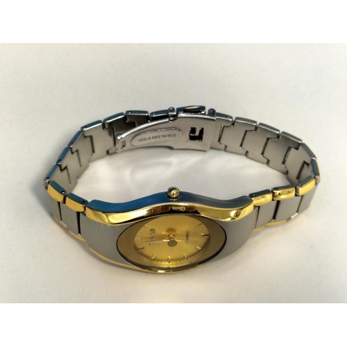 165 - RADO Quartz Two-Tone Stainless Steel Gent's Watch W/O.