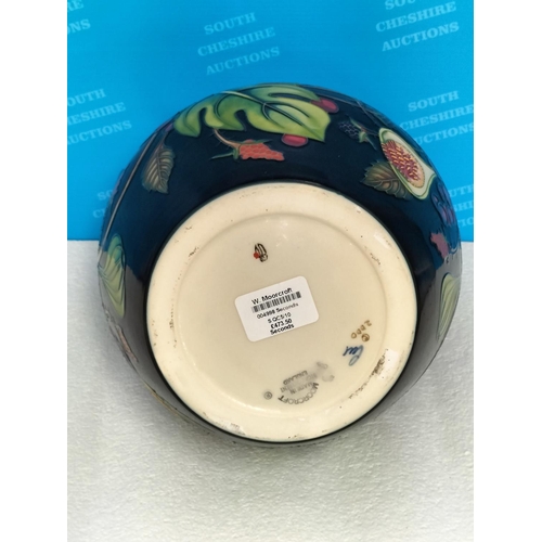 2 - Moorcroft Twin Handled 26cm Vase in the 'Queens Choice' Pattern by Emma Bossons 2000. Red Dot.