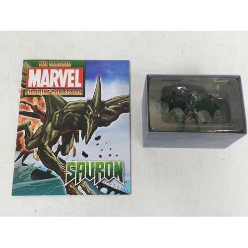 242 - Boxed Eaglemoss Classic Marvel Special Figures with Magazines (6) to include 'Sauron', 'Blob', 'Odin... 