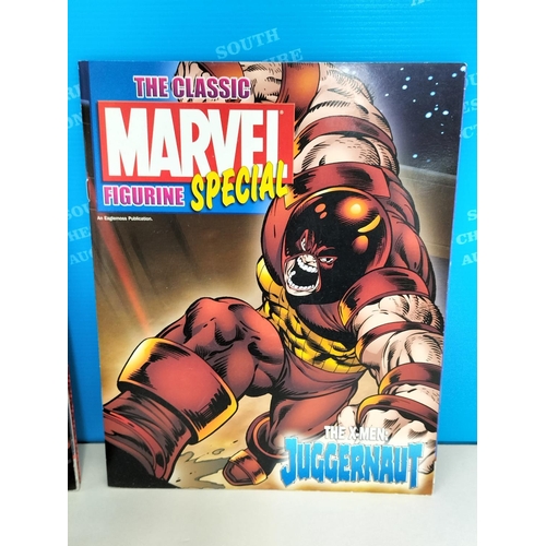 242 - Boxed Eaglemoss Classic Marvel Special Figures with Magazines (6) to include 'Sauron', 'Blob', 'Odin... 